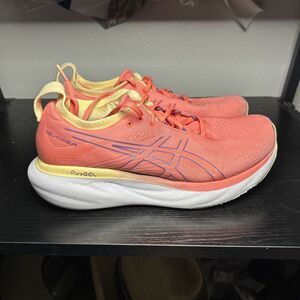 Asics Gel Nimbus 25 Women’s Size 9 Pink Running Shoes Sneakers